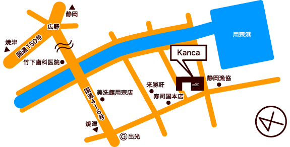 Kanca（カンカ）の地図